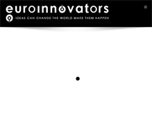 Tablet Screenshot of euroinnovators.org